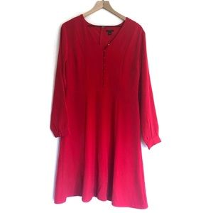 NWT Red Ann Taylor Dress